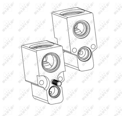 NRF Expansionsventil, Klimaanlage NRF Expansionsventil, Klimaanlage
