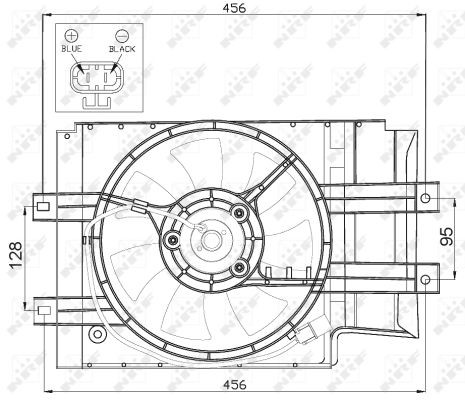 NRF Lüfter, Motorkühlung
