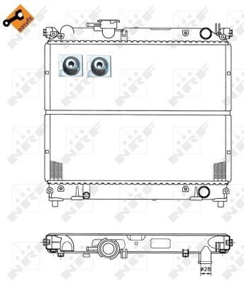 NRF Kühler, Motorkühlung