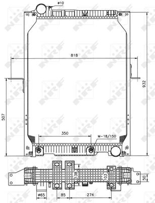 NRF Kühler, Motorkühlung