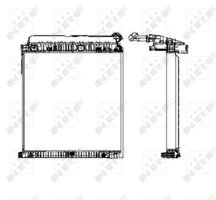 NRF Kühler, Motorkühlung