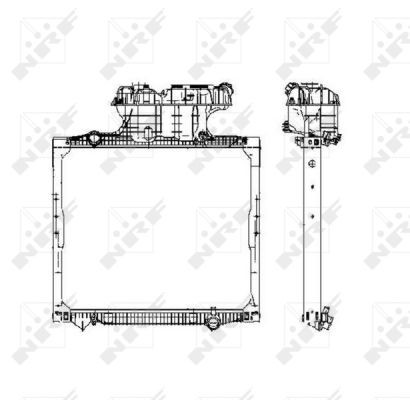 NRF Kühler, Motorkühlung