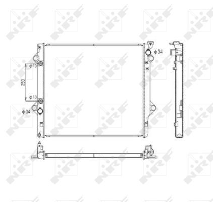 NRF Kühler, Motorkühlung