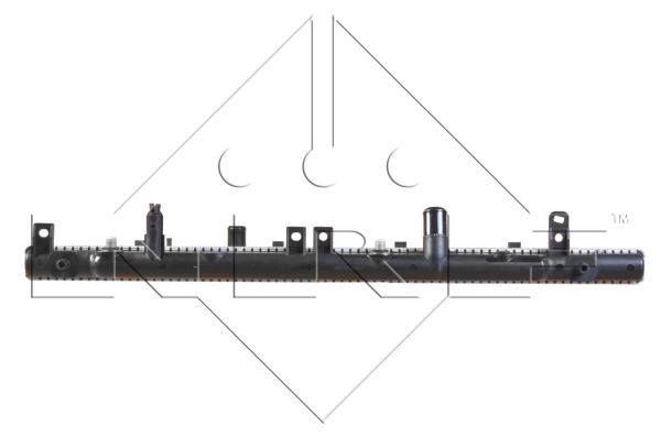 NRF Kühler, Motorkühlung