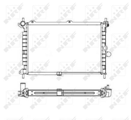 NRF Kühler, Motorkühlung
