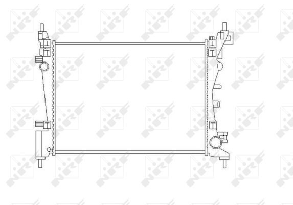 NRF Kühler, Motorkühlung