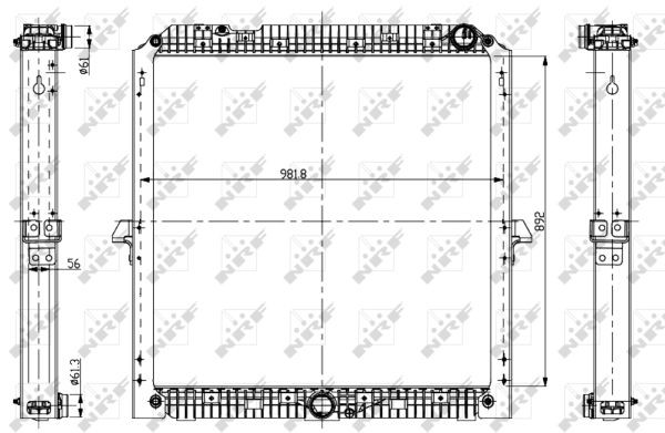 NRF Kühler, Motorkühlung