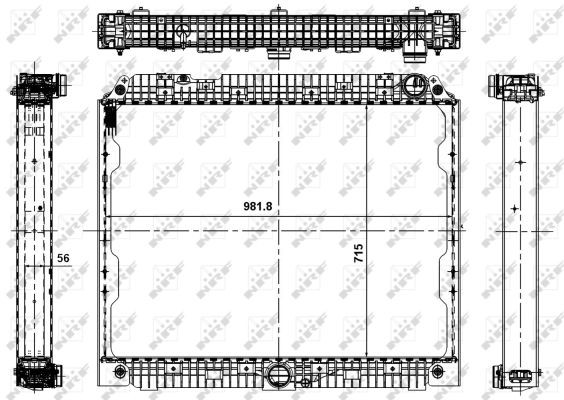 NRF Kühler, Motorkühlung