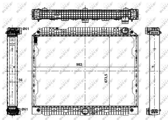 NRF Kühler, Motorkühlung