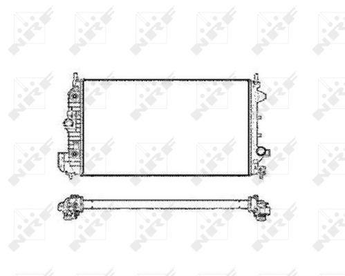 NRF Kühler, Motorkühlung