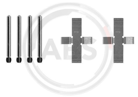 A.B.S. Zubehörsatz, Scheibenbremsbelag