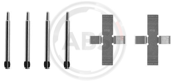 A.B.S. Zubehörsatz, Scheibenbremsbelag