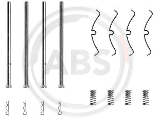 A.B.S. Zubehörsatz, Scheibenbremsbelag