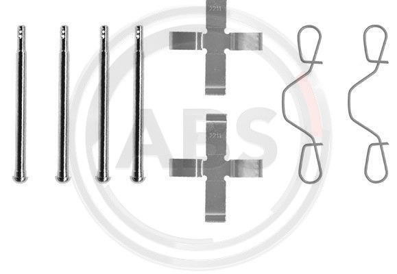 A.B.S. Zubehörsatz, Scheibenbremsbelag