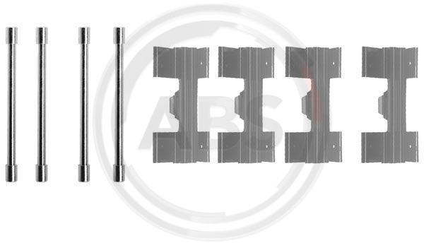 A.B.S. Zubehörsatz, Scheibenbremsbelag