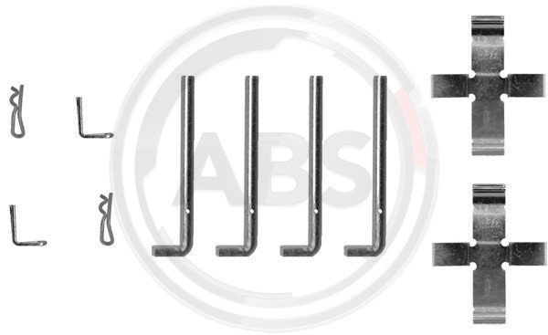 A.B.S. Zubehörsatz, Scheibenbremsbelag