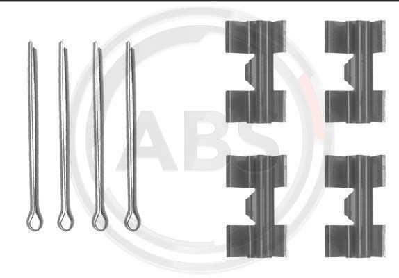 A.B.S. Zubehörsatz, Scheibenbremsbelag