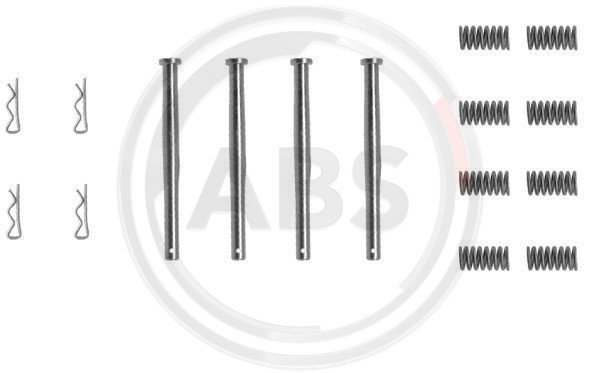 A.B.S. Zubehörsatz, Scheibenbremsbelag