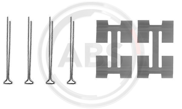 A.B.S. Zubehörsatz, Scheibenbremsbelag