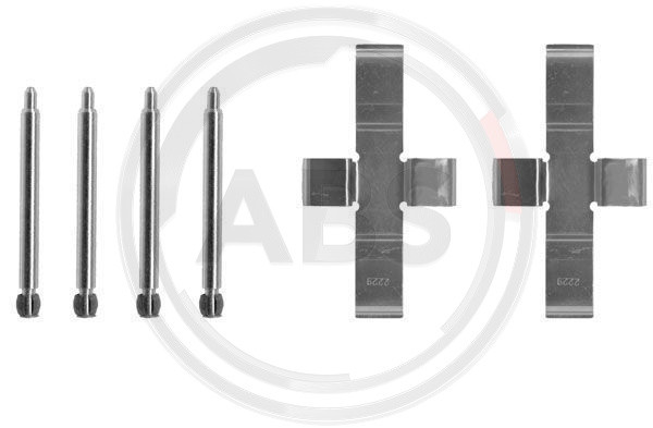 A.B.S. Zubehörsatz, Scheibenbremsbelag