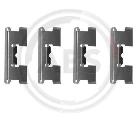 A.B.S. Zubehörsatz, Scheibenbremsbelag