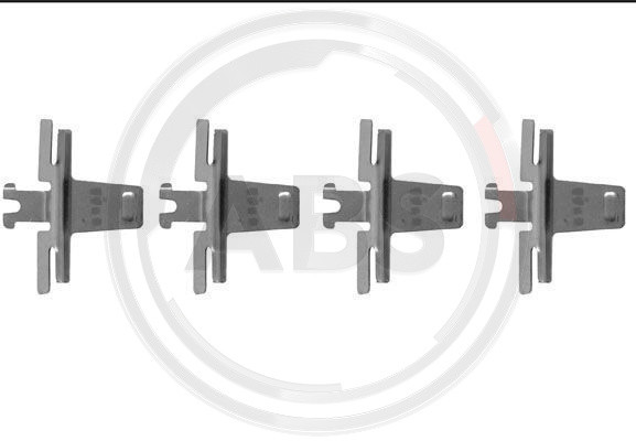 A.B.S. Zubehörsatz, Scheibenbremsbelag