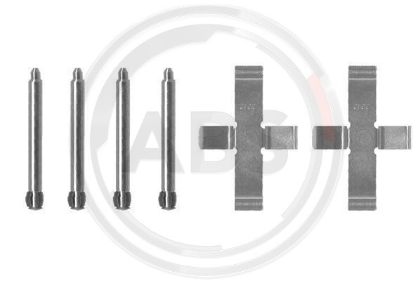 A.B.S. Zubehörsatz, Scheibenbremsbelag