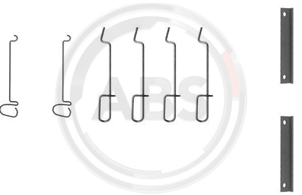 A.B.S. Zubehörsatz, Scheibenbremsbelag