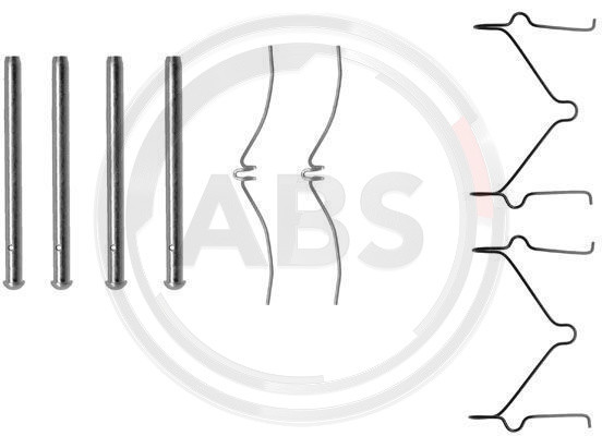 A.B.S. Zubehörsatz, Scheibenbremsbelag