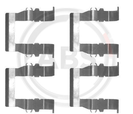 A.B.S. Zubehörsatz, Scheibenbremsbelag