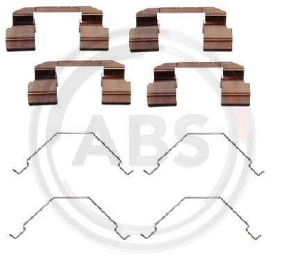 A.B.S. Zubehörsatz, Scheibenbremsbelag