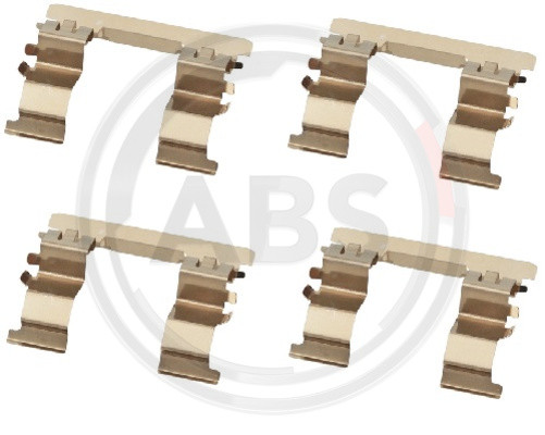 A.B.S. Zubehörsatz, Scheibenbremsbelag