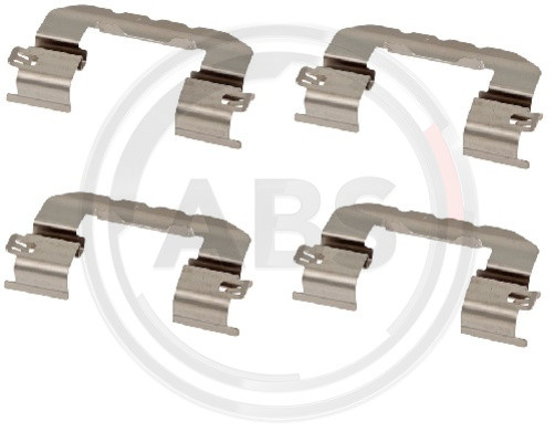 A.B.S. Zubehörsatz, Scheibenbremsbelag