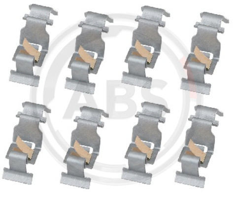 A.B.S. Zubehörsatz, Scheibenbremsbelag