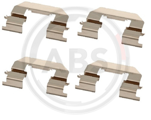 A.B.S. Zubehörsatz, Scheibenbremsbelag