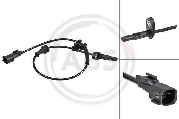 A.B.S. Sensor, Raddrehzahl