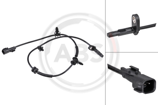 A.B.S. Sensor, Raddrehzahl