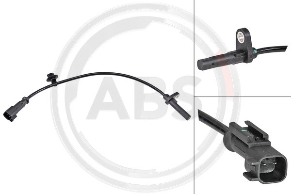 A.B.S. Sensor, Raddrehzahl