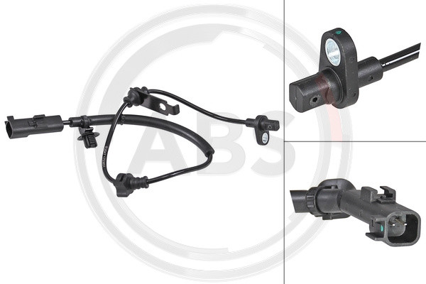 A.B.S. Sensor, Raddrehzahl