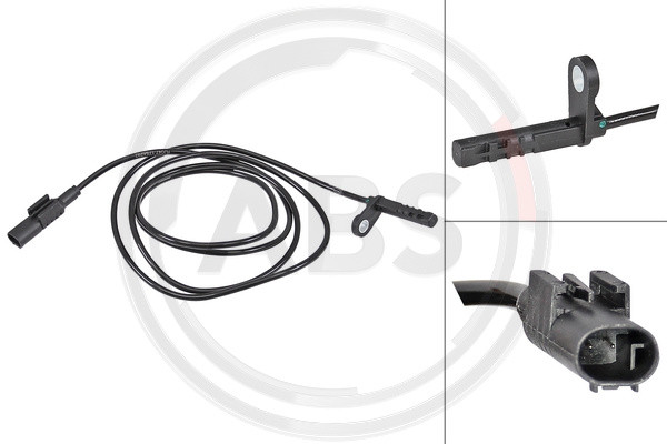 A.B.S. Sensor, Raddrehzahl