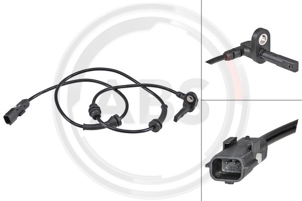 A.B.S. Sensor, Raddrehzahl