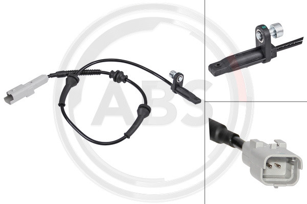 A.B.S. Sensor, Raddrehzahl