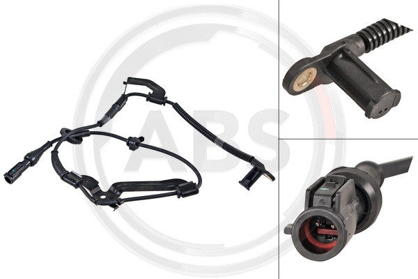 A.B.S. Sensor, Raddrehzahl