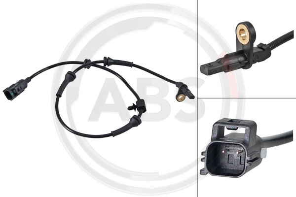 A.B.S. Sensor, Raddrehzahl