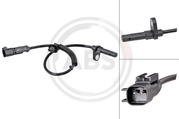 A.B.S. Sensor, Raddrehzahl