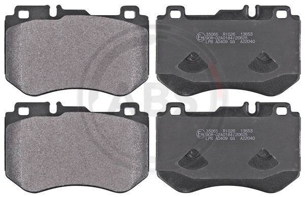 A.B.S. Bremsbelagsatz, Scheibenbremse