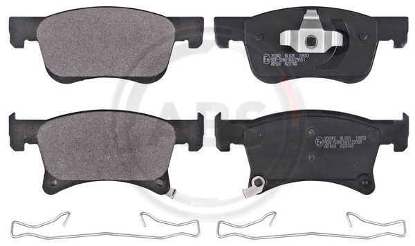 A.B.S. Bremsbelagsatz, Scheibenbremse