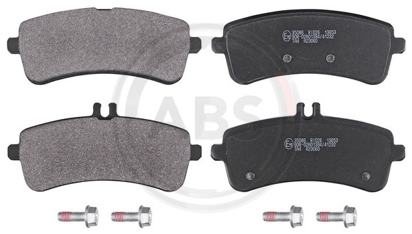 A.B.S. Bremsbelagsatz, Scheibenbremse