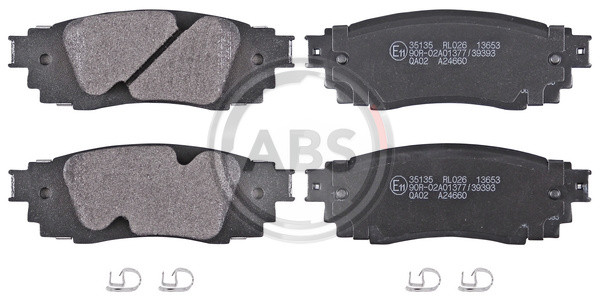 A.B.S. Bremsbelagsatz, Scheibenbremse