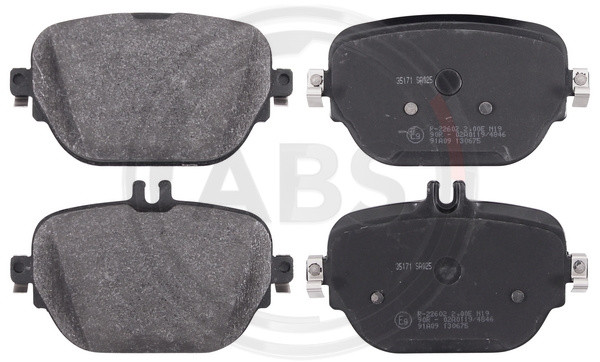 A.B.S. Bremsbelagsatz, Scheibenbremse